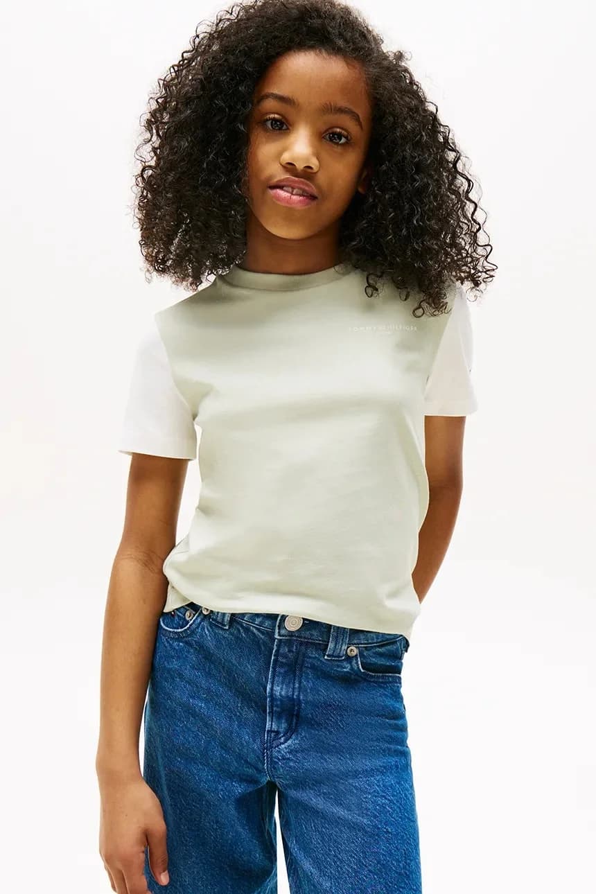 Детская хлопковая футболка