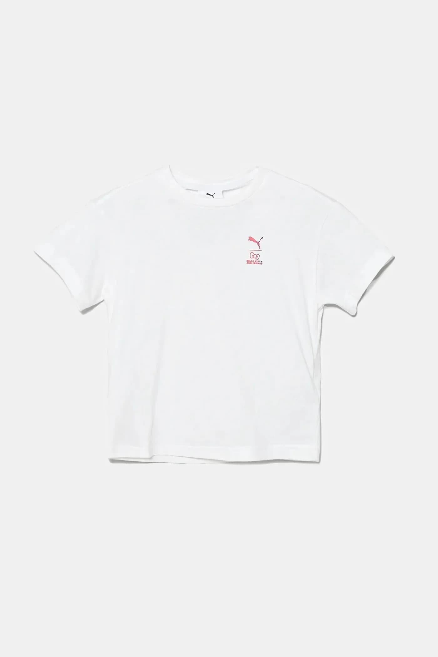 Детская хлопковая футболка HELLO KITTY & FRIENDS Свободная футболка с рисунком