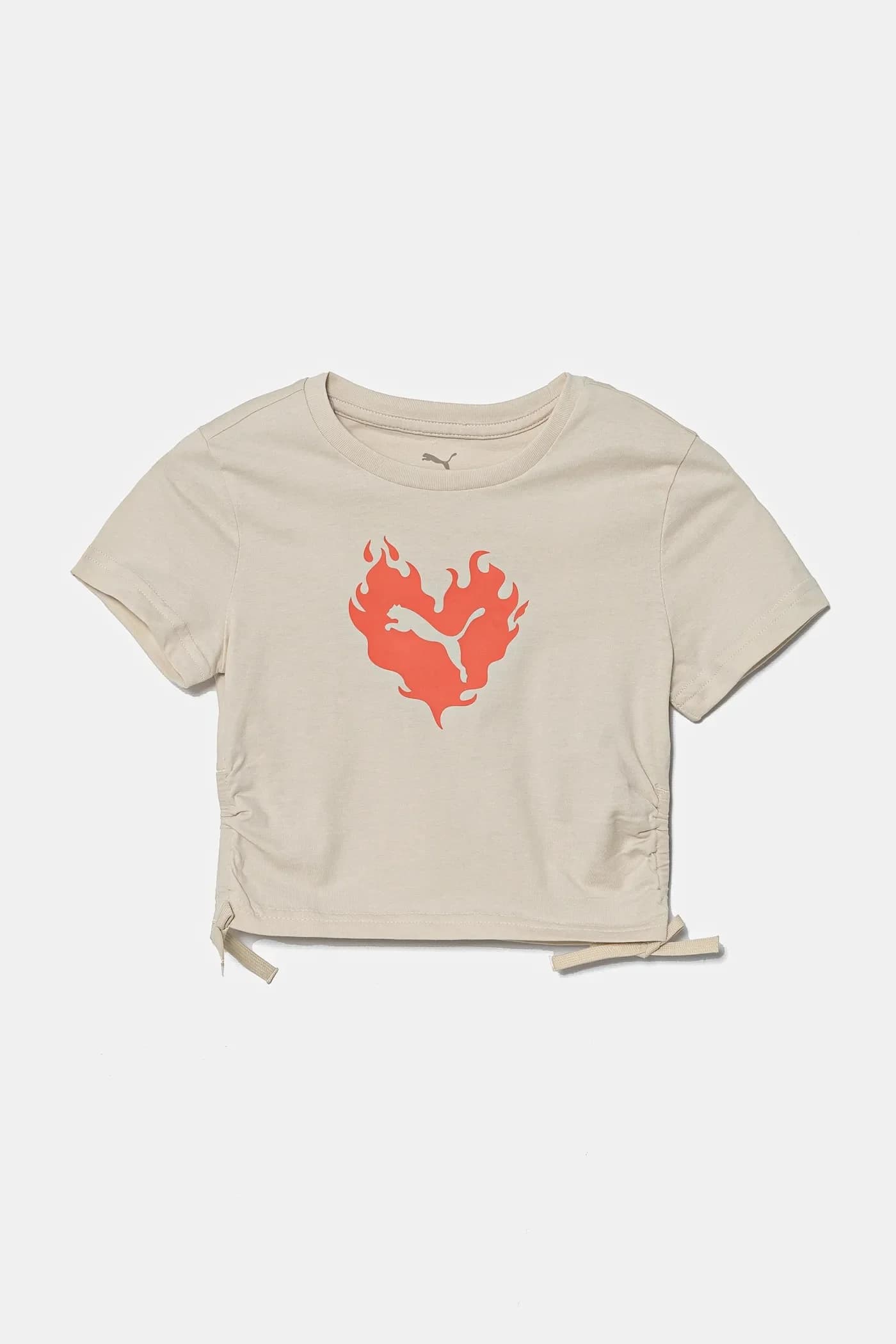 Детская хлопковая футболка FLAMING LOVE Knotted Tee