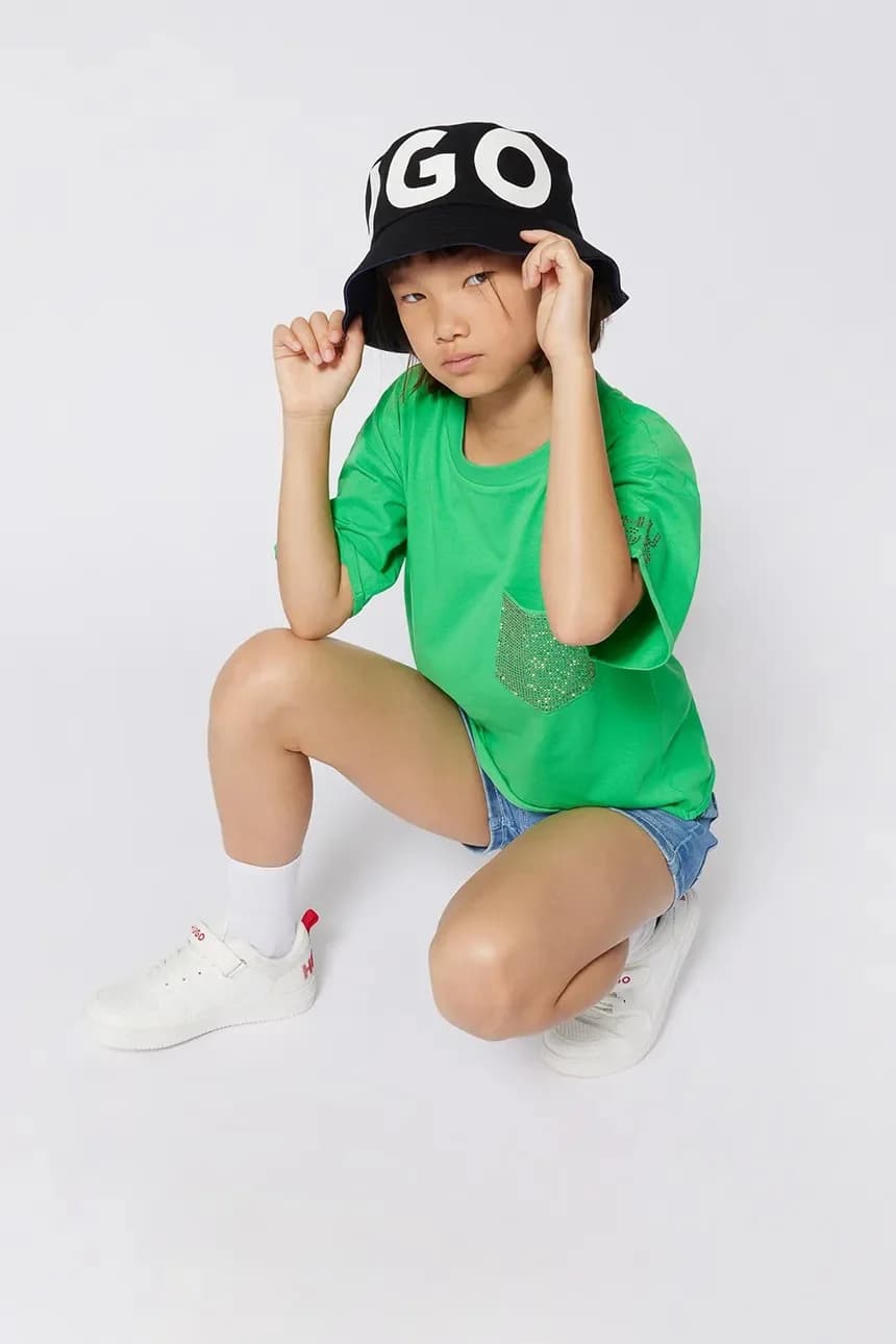 Детская хлопковая футболка - фото 4