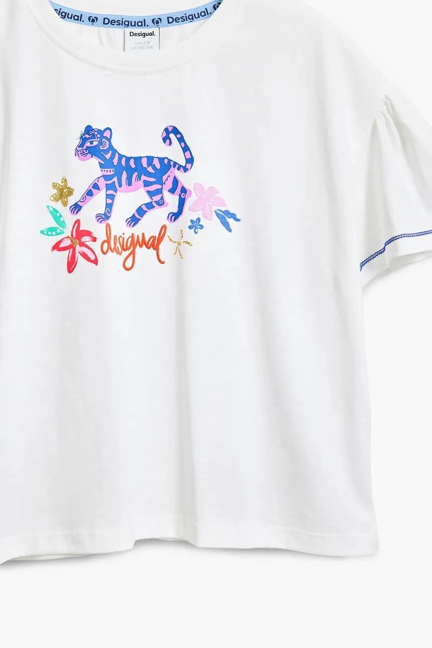 Детская хлопковая футболка - фото 4