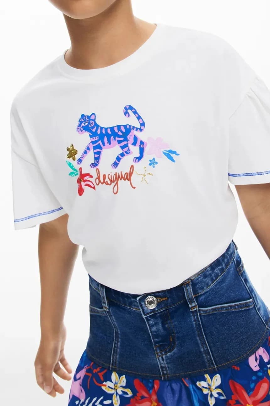 Детская хлопковая футболка - фото 5