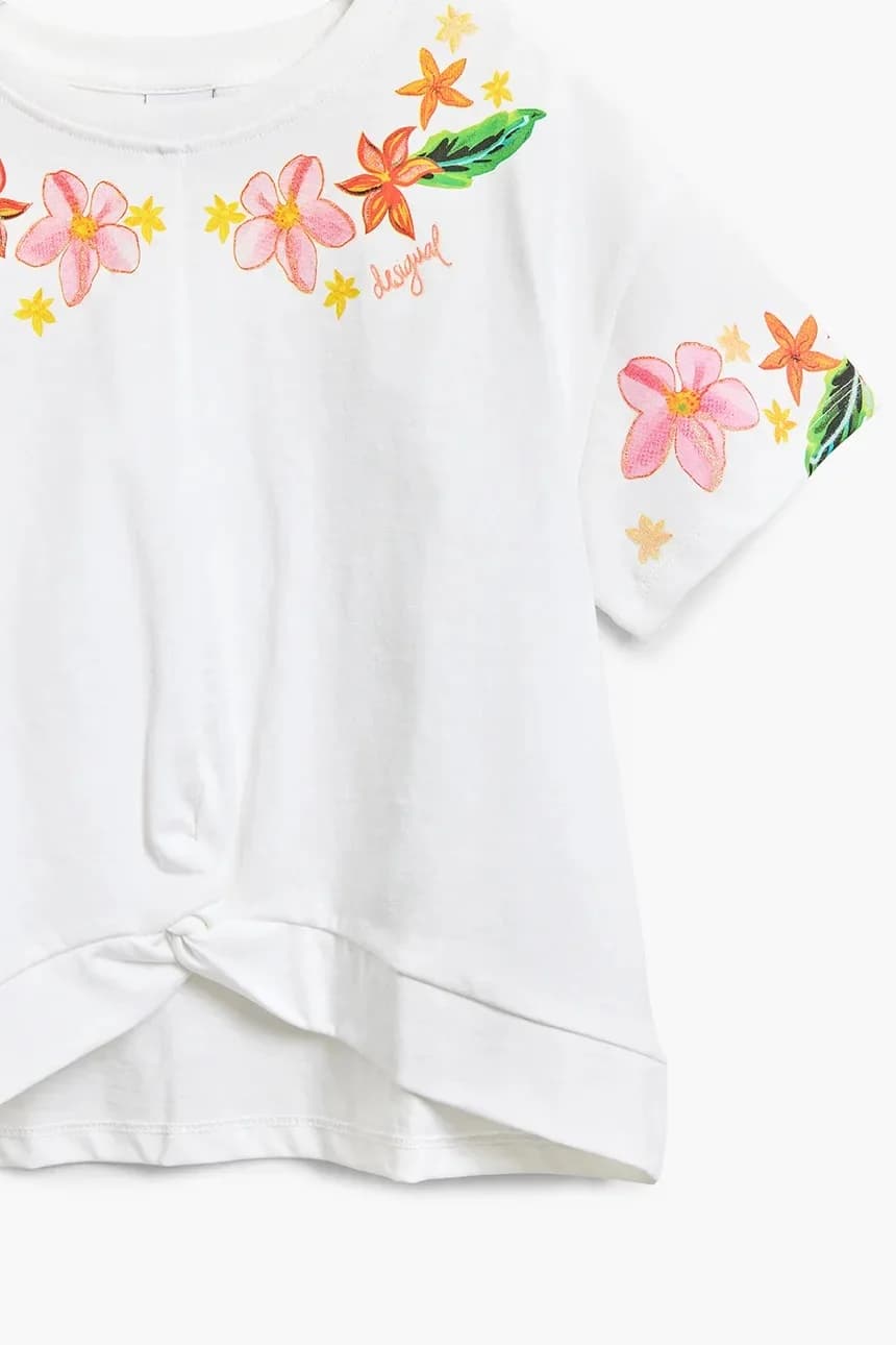 Детская хлопковая футболка - фото 4