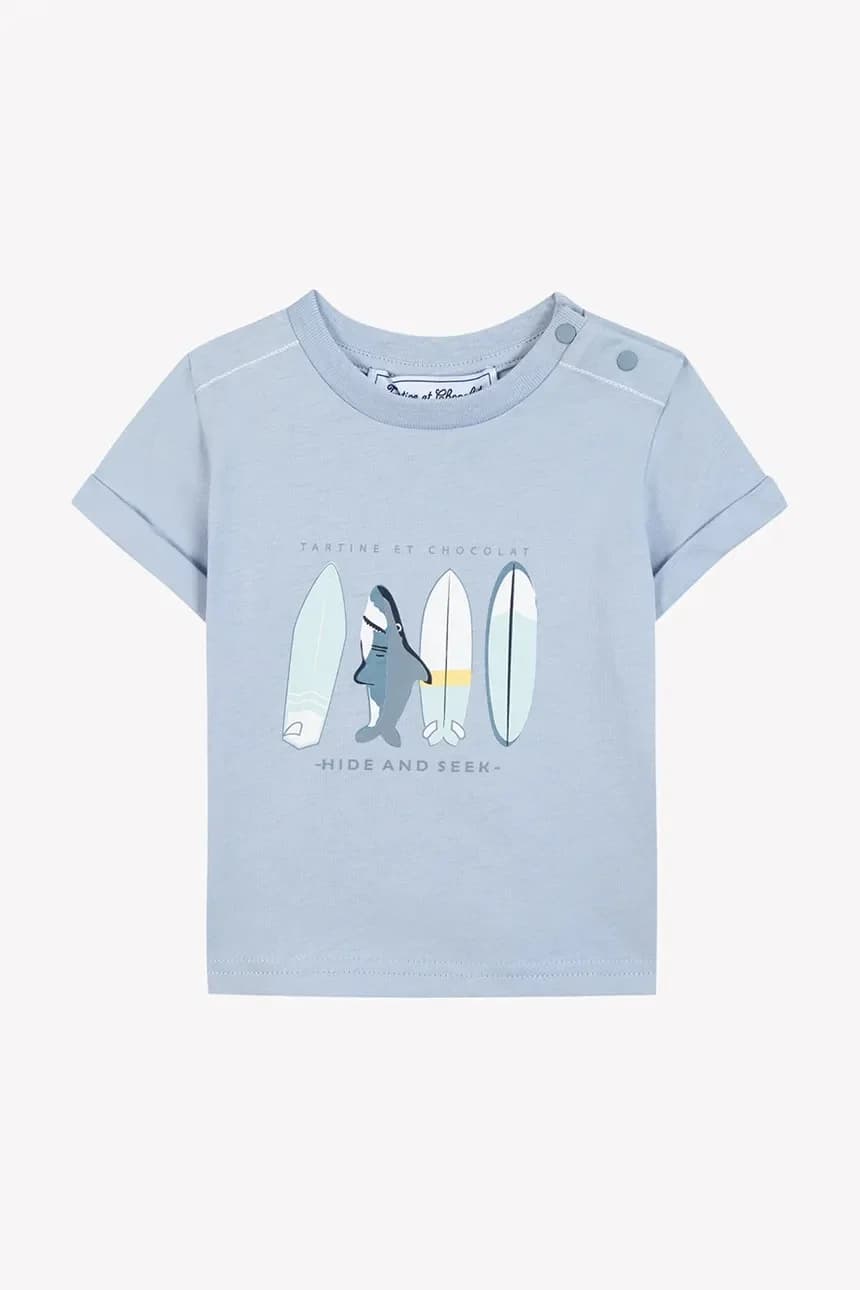 Хлопковая детская футболка - фото 2