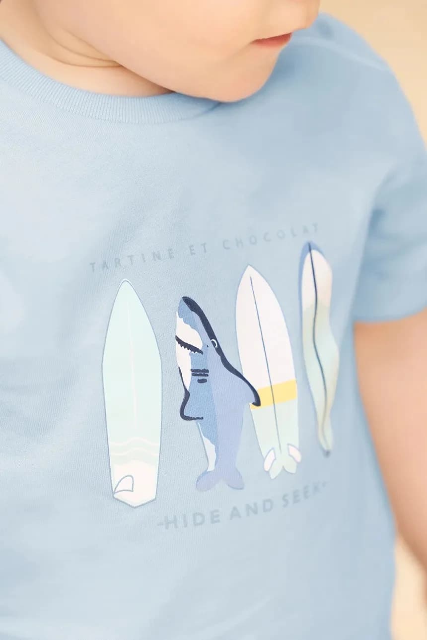 Хлопковая детская футболка - фото 5