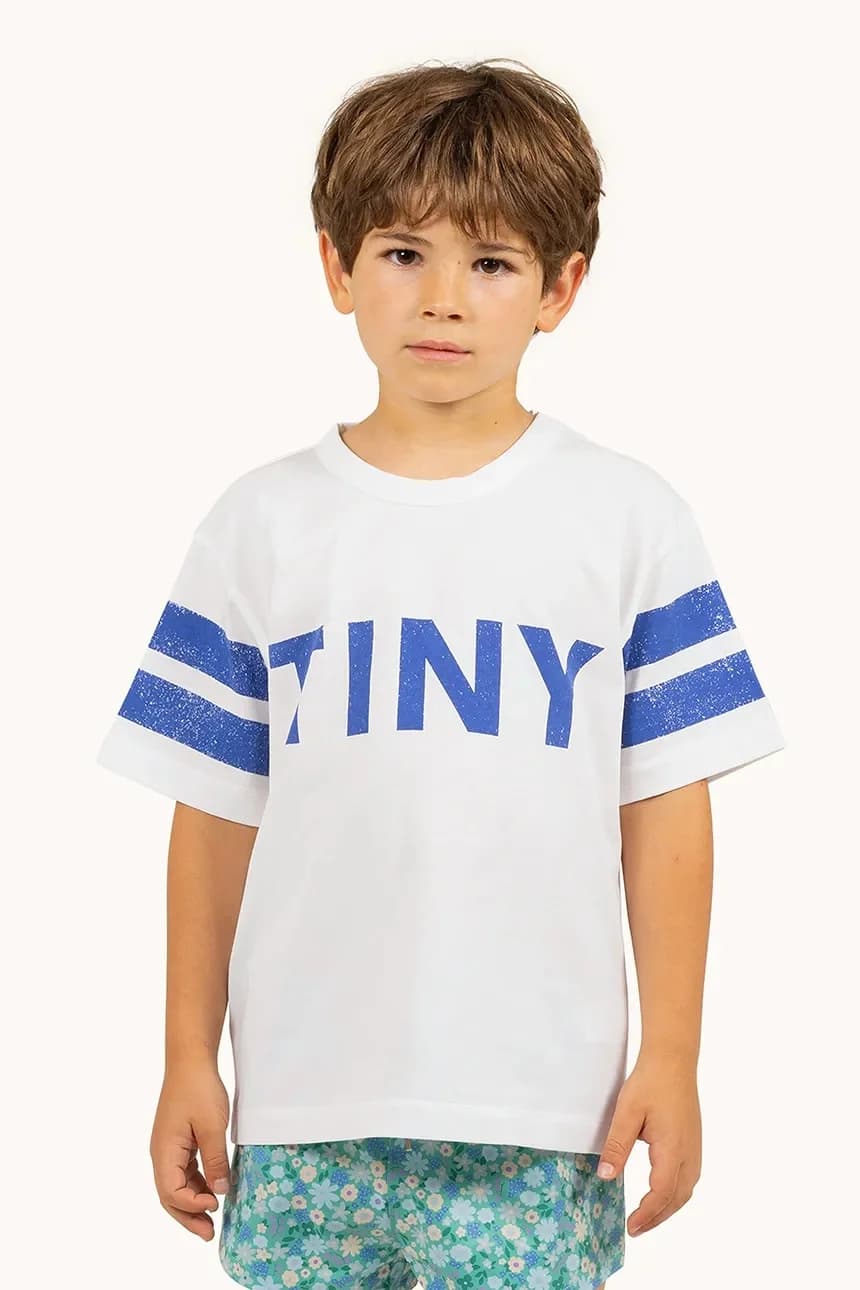 Детская хлопковая футболка STRIPES TINY TEE