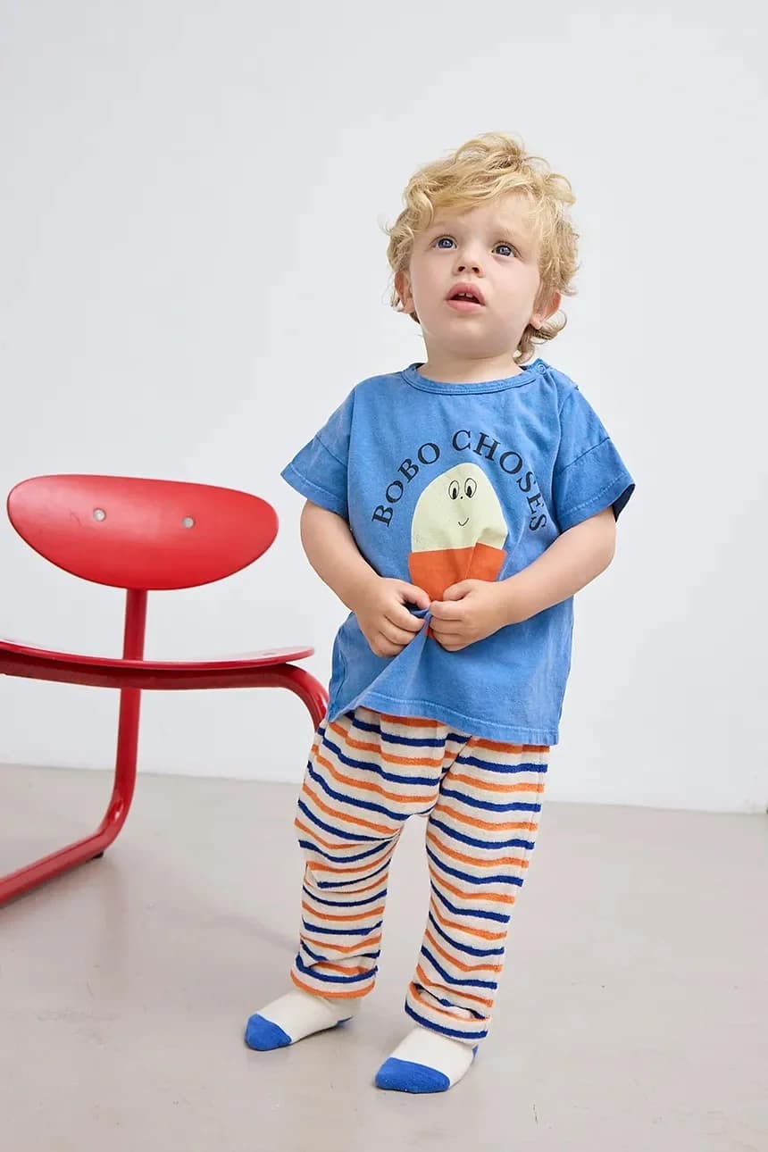 Хлопковая детская футболка Morning Egg - фото 4