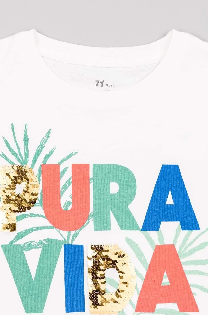 Детская хлопковая футболка - фото 4