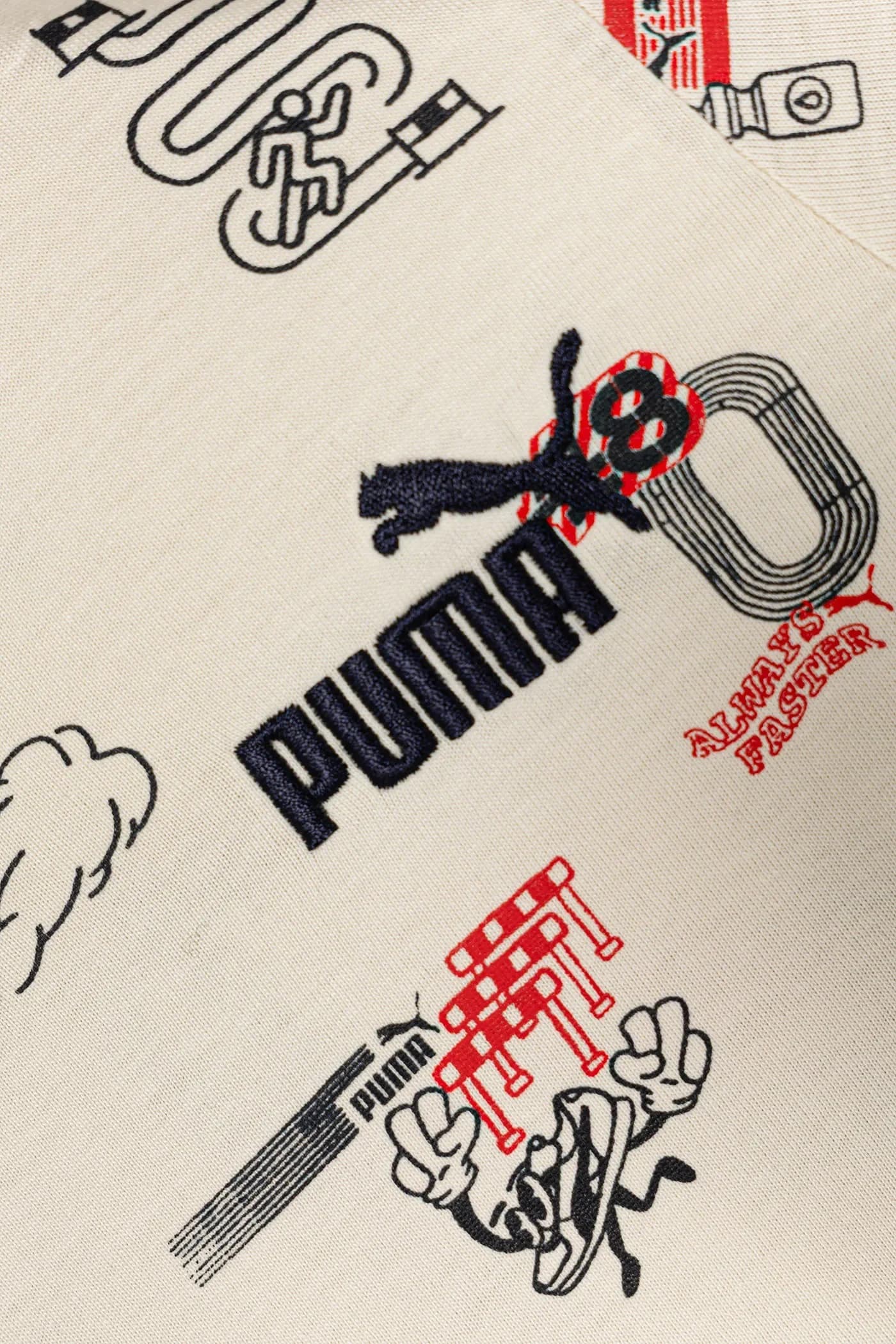 Детская хлопковая футболка LITTLE RUNNERS AOP Tee PS - фото 3