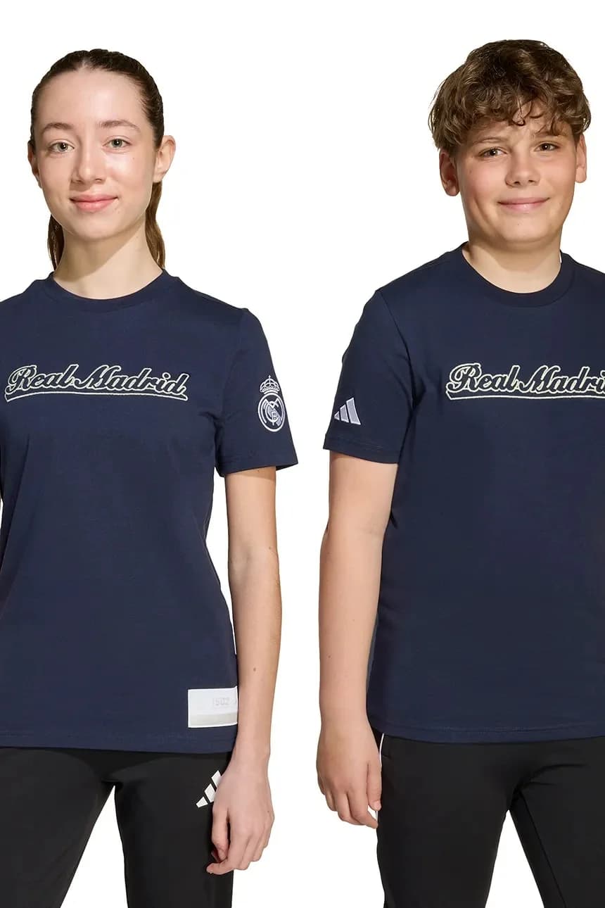 Детская хлопковая футболка REAL MADRID