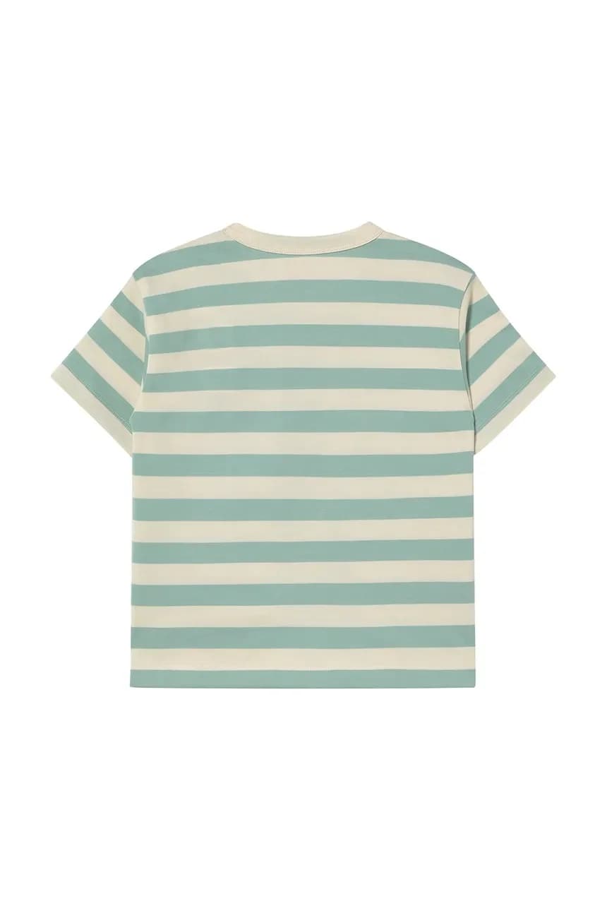 Детская хлопковая футболка STRIPES TEE - фото 3