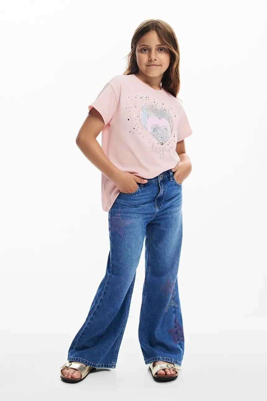 Детская хлопковая футболка