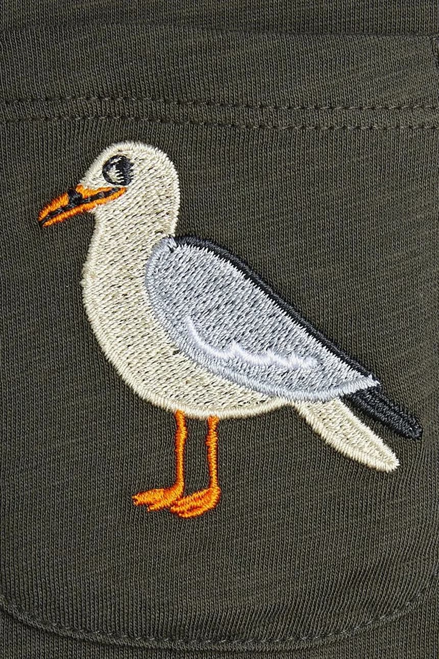 Детская хлопковая футболка Чайка - фото 4