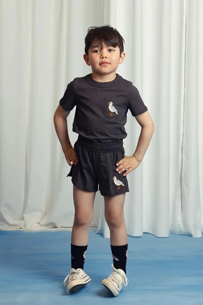 Детская хлопковая футболка Чайка - фото 5