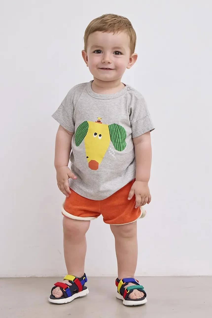 Хлопковая детская футболка Happy Dog