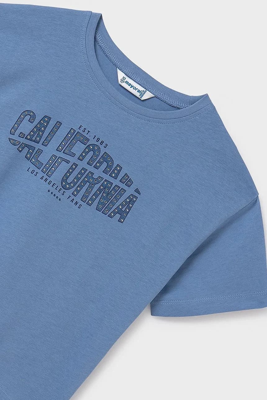 Детская хлопковая футболка - фото 4