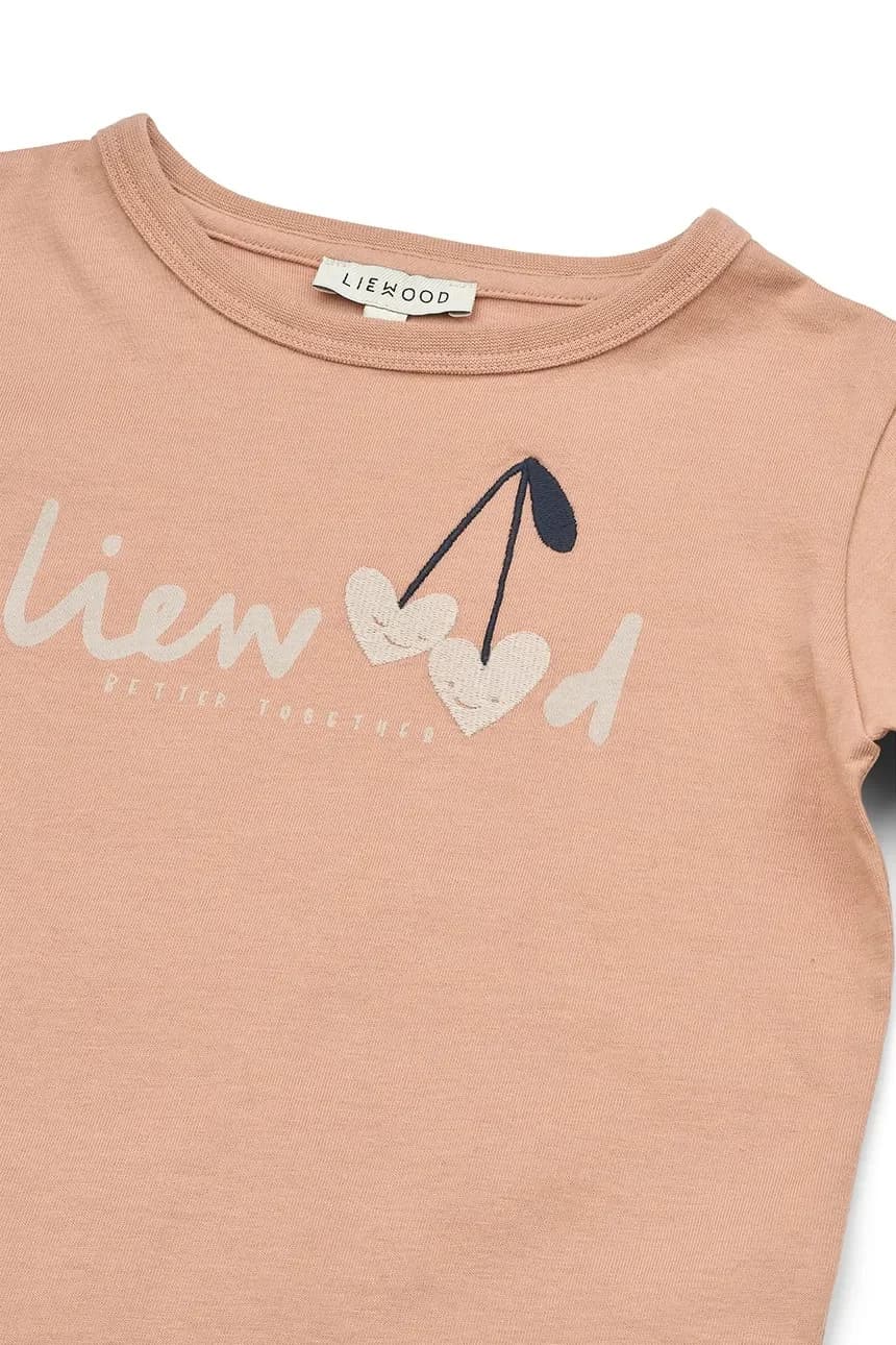 Детская хлопковая футболка с длинными рукавами Apia Placement Longsleeve - фото 4