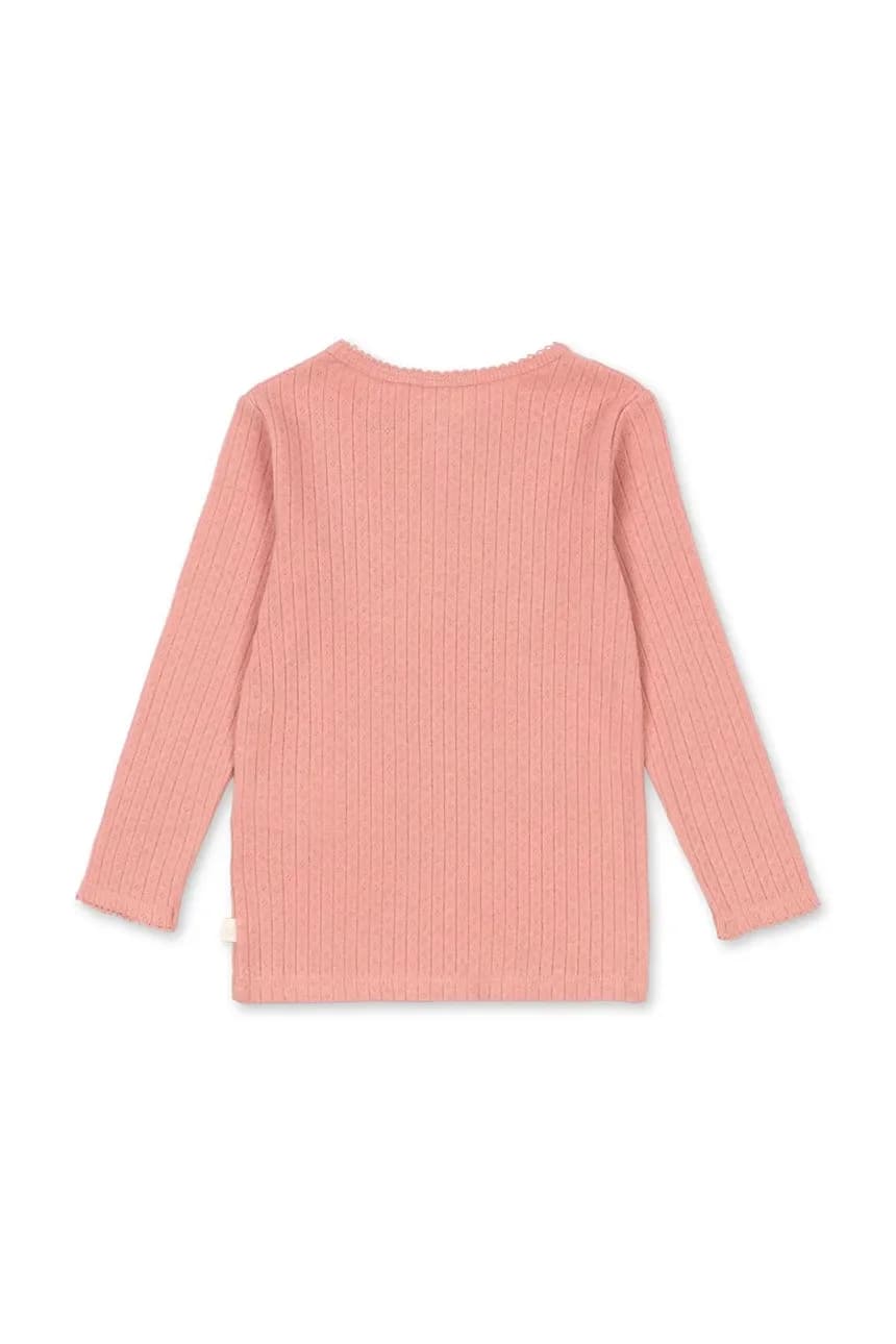 Детская хлопковая рубашка с длинными рукавами MINNIE BLOUSE GOTS - фото 2