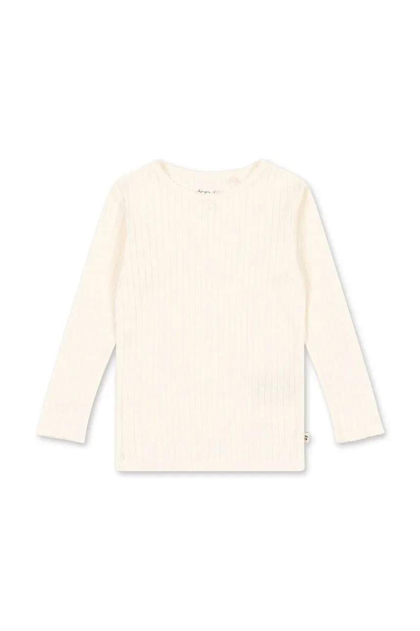 Детская хлопковая рубашка с длинными рукавами MINNIE BLOUSE GOTS