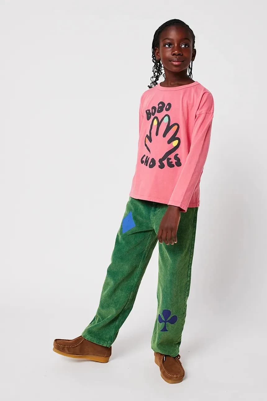 Детская хлопковая рубашка с длинными рукавами High Five - фото 3