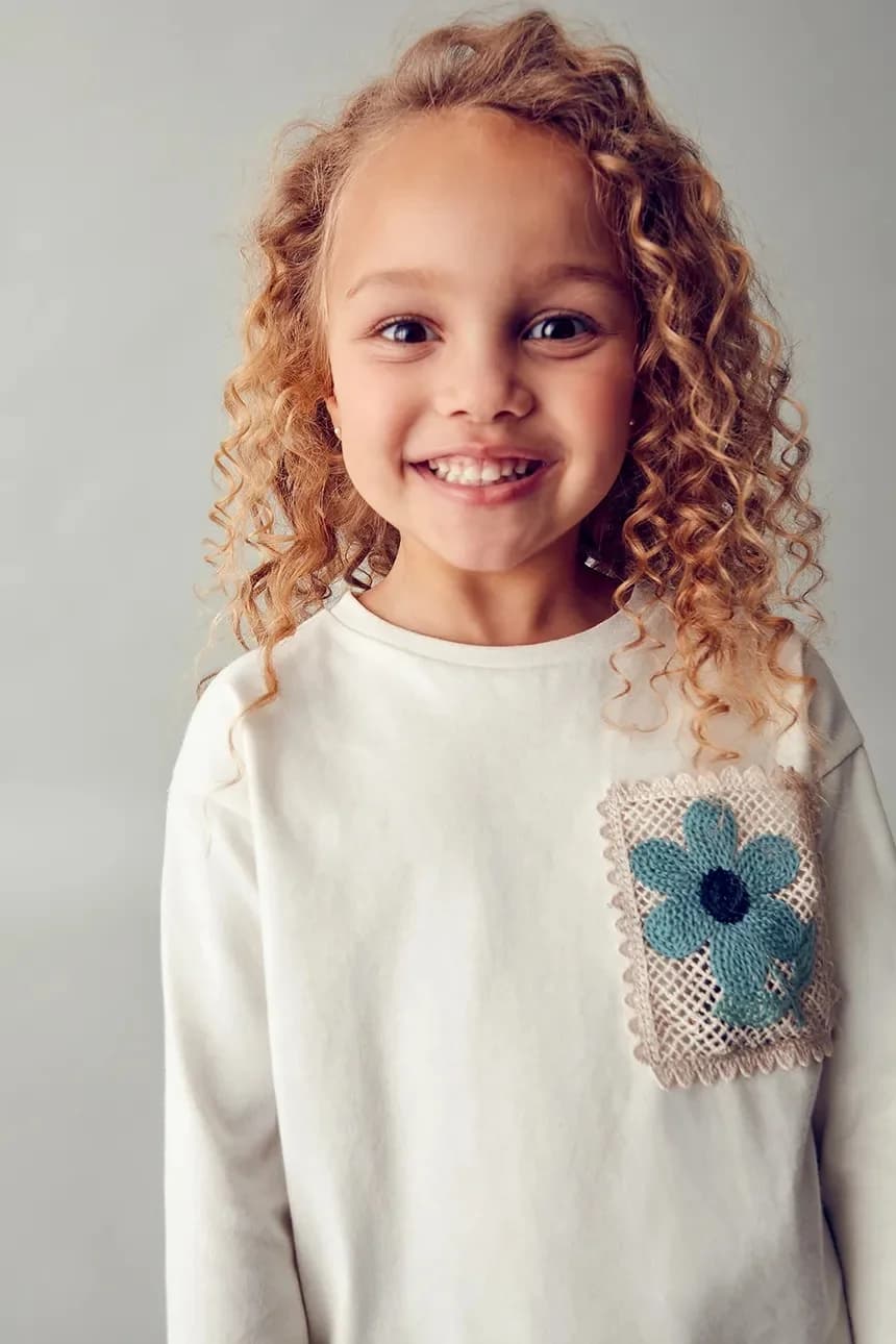 Детский лонгслив