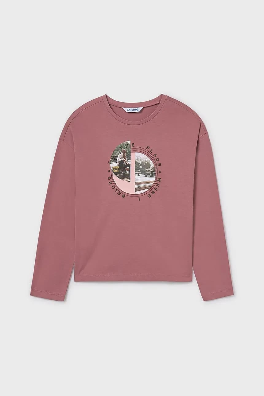 Детская хлопковая рубашка с длинным рукавом - фото 2