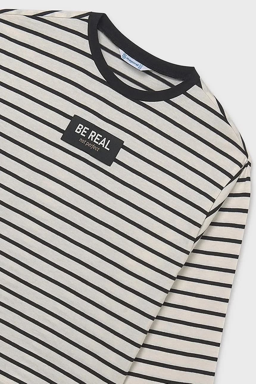 Детская хлопковая рубашка с длинным рукавом - фото 4