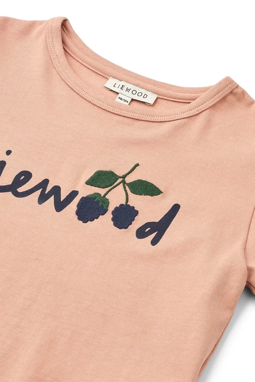 Детская хлопковая футболка с длинными рукавами Apia Placement Longsleeve - фото 4