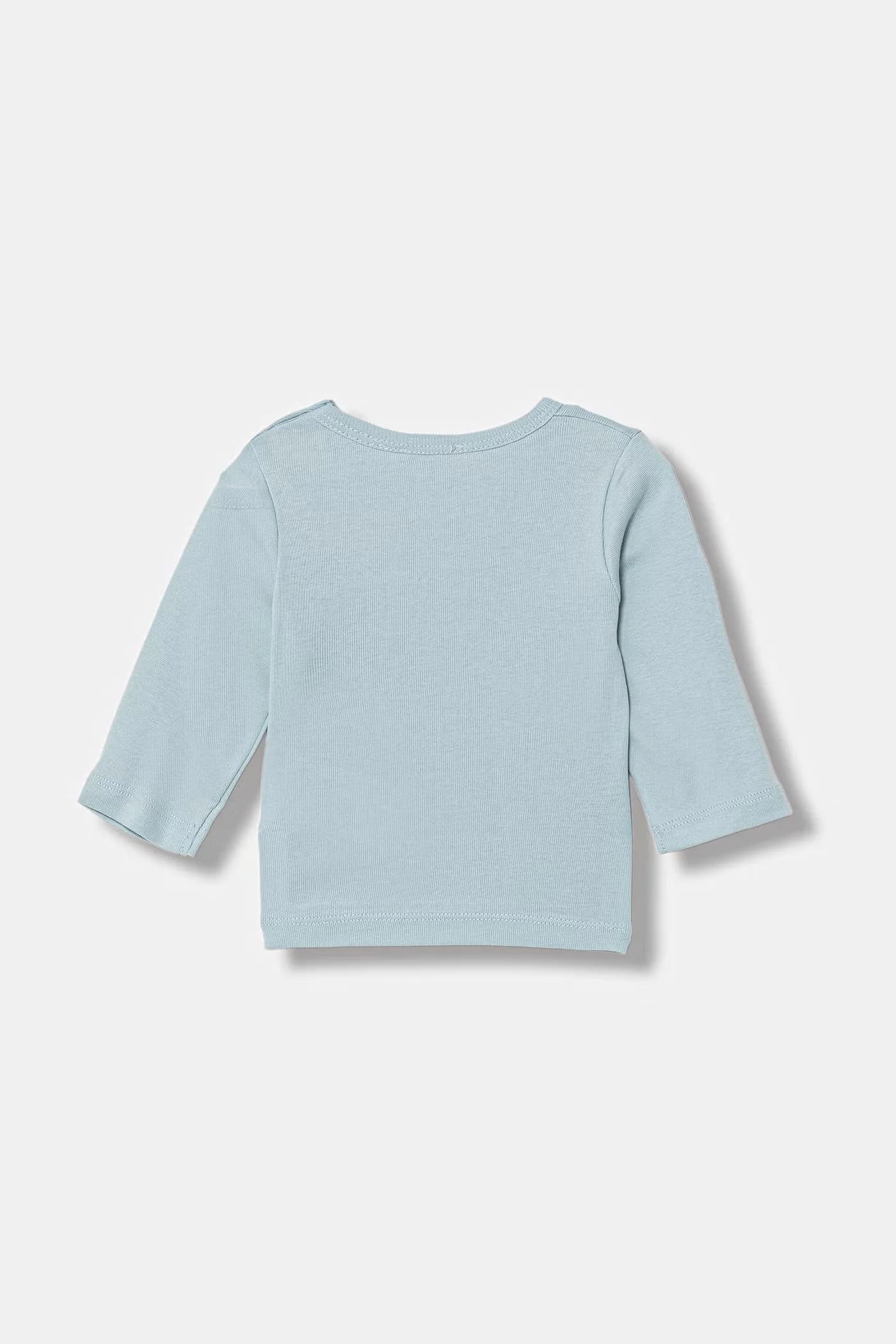 Детская хлопковая рубашка с длинным рукавом - фото 2