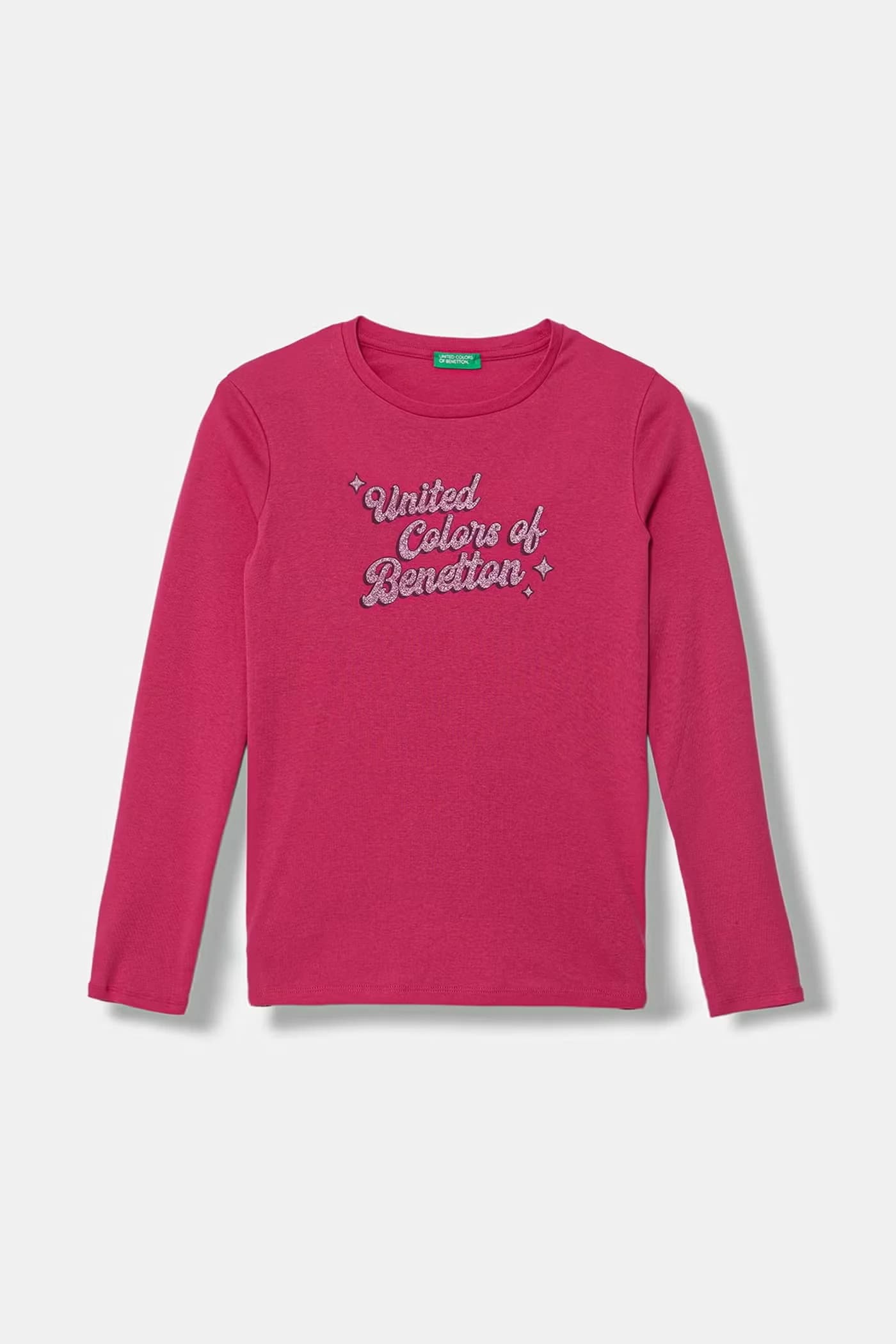 Детская хлопковая рубашка с длинным рукавом