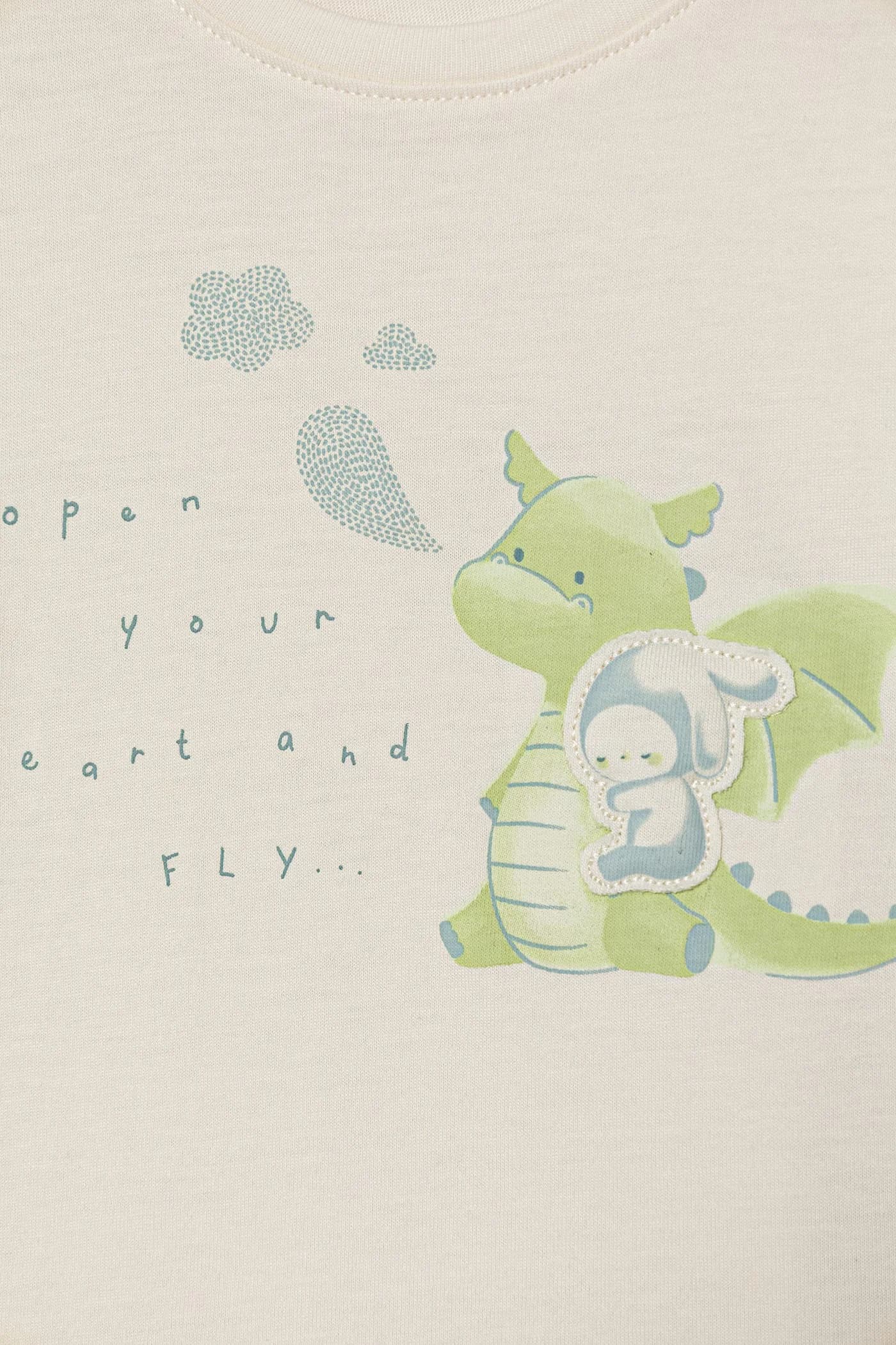 Детская хлопковая рубашка с длинным рукавом - фото 3