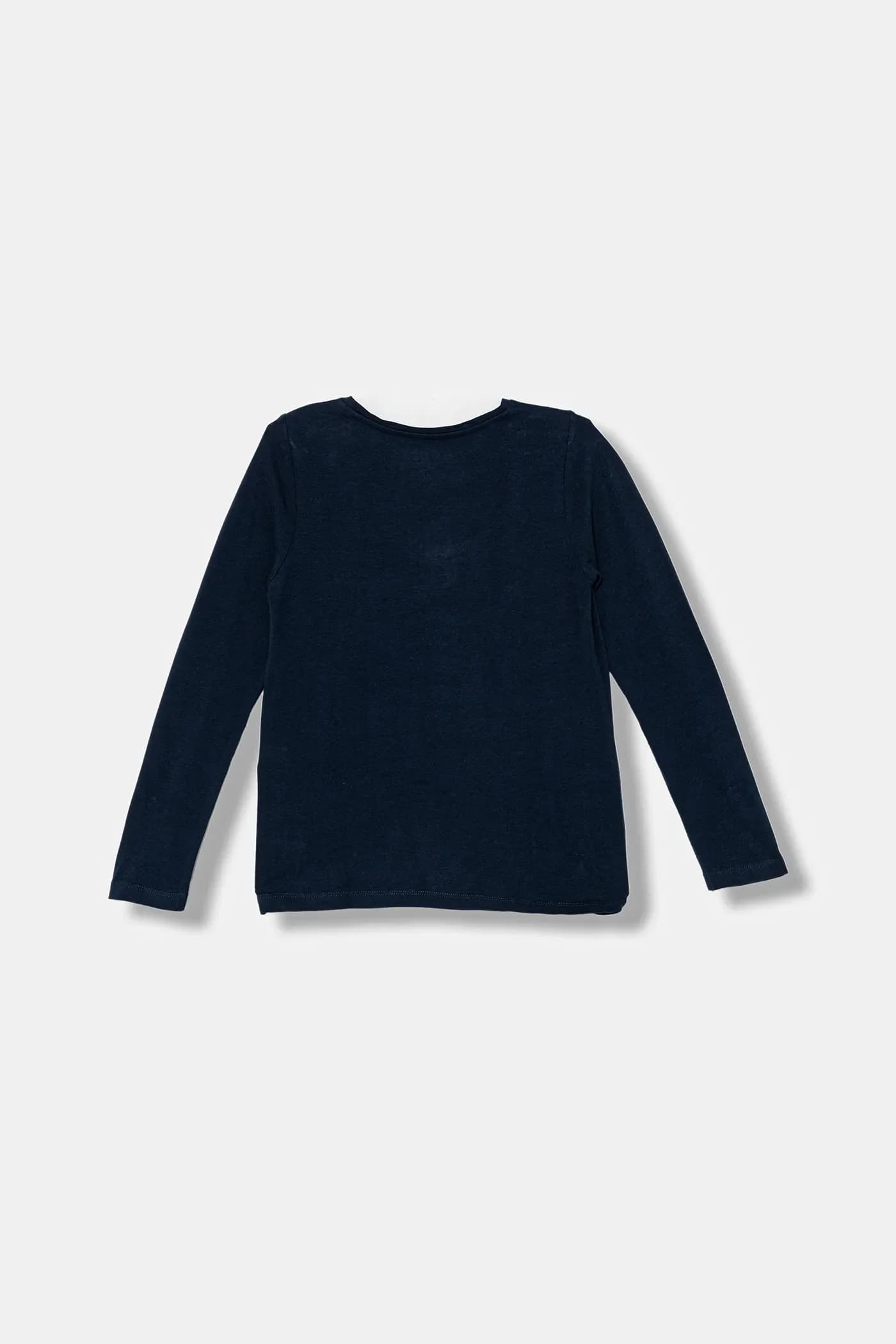 Детская хлопковая рубашка с длинным рукавом - фото 2