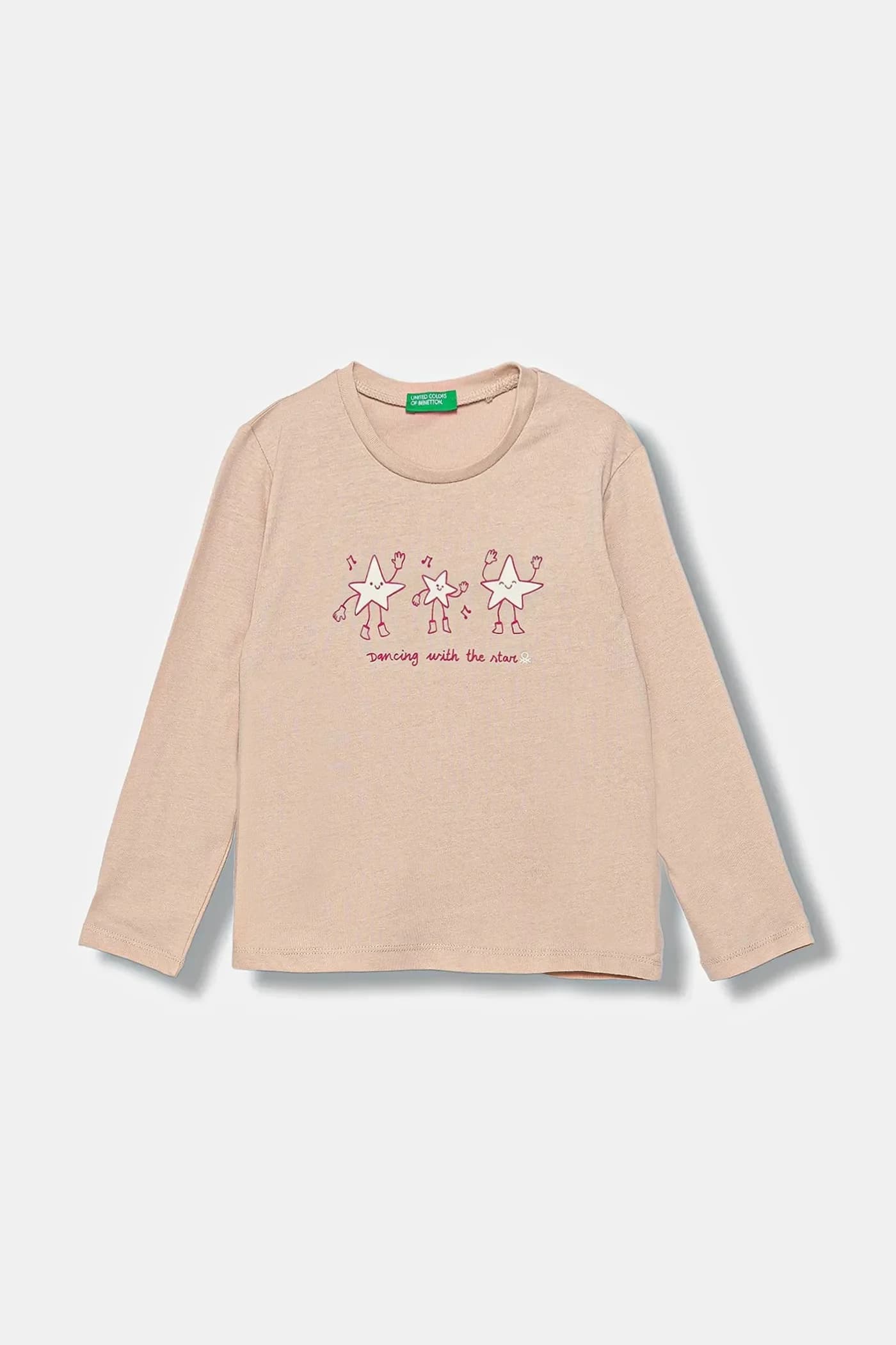 Детская хлопковая рубашка с длинным рукавом