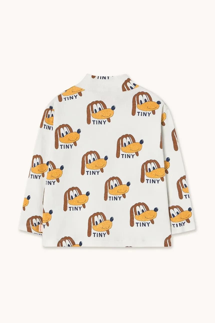 Детский лонгслив DOGS RIB MOCKNECK - фото 2