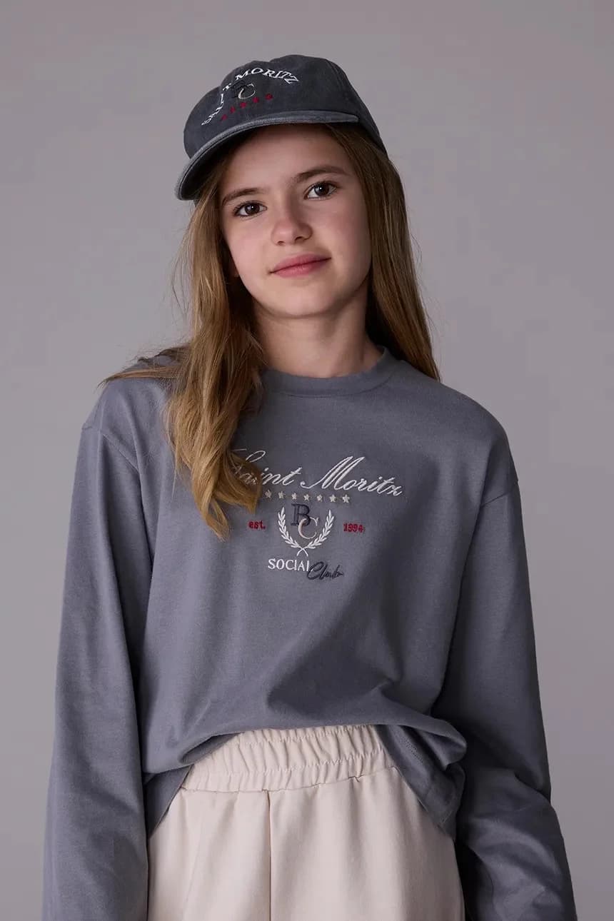 Хлопковая рубашка с длинным рукавом