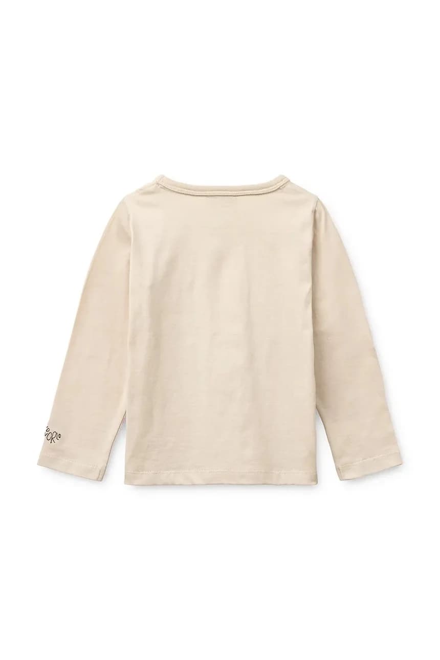 Детская хлопковая футболка с длинными рукавами Apia Placement Longsleeve - фото 2