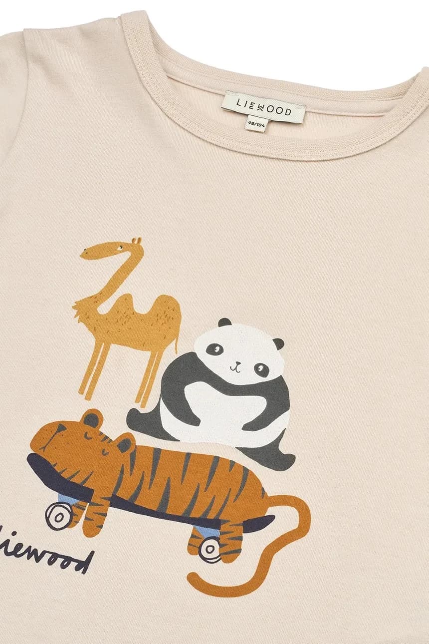 Детская хлопковая футболка с длинными рукавами Apia Placement Longsleeve - фото 3