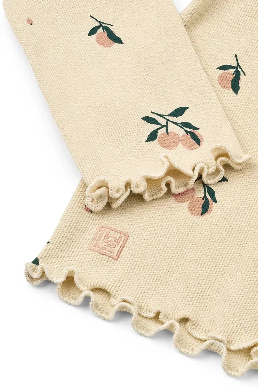 Детская футболка в рубчик с длинными рукавами и принтом Nieve - фото 3