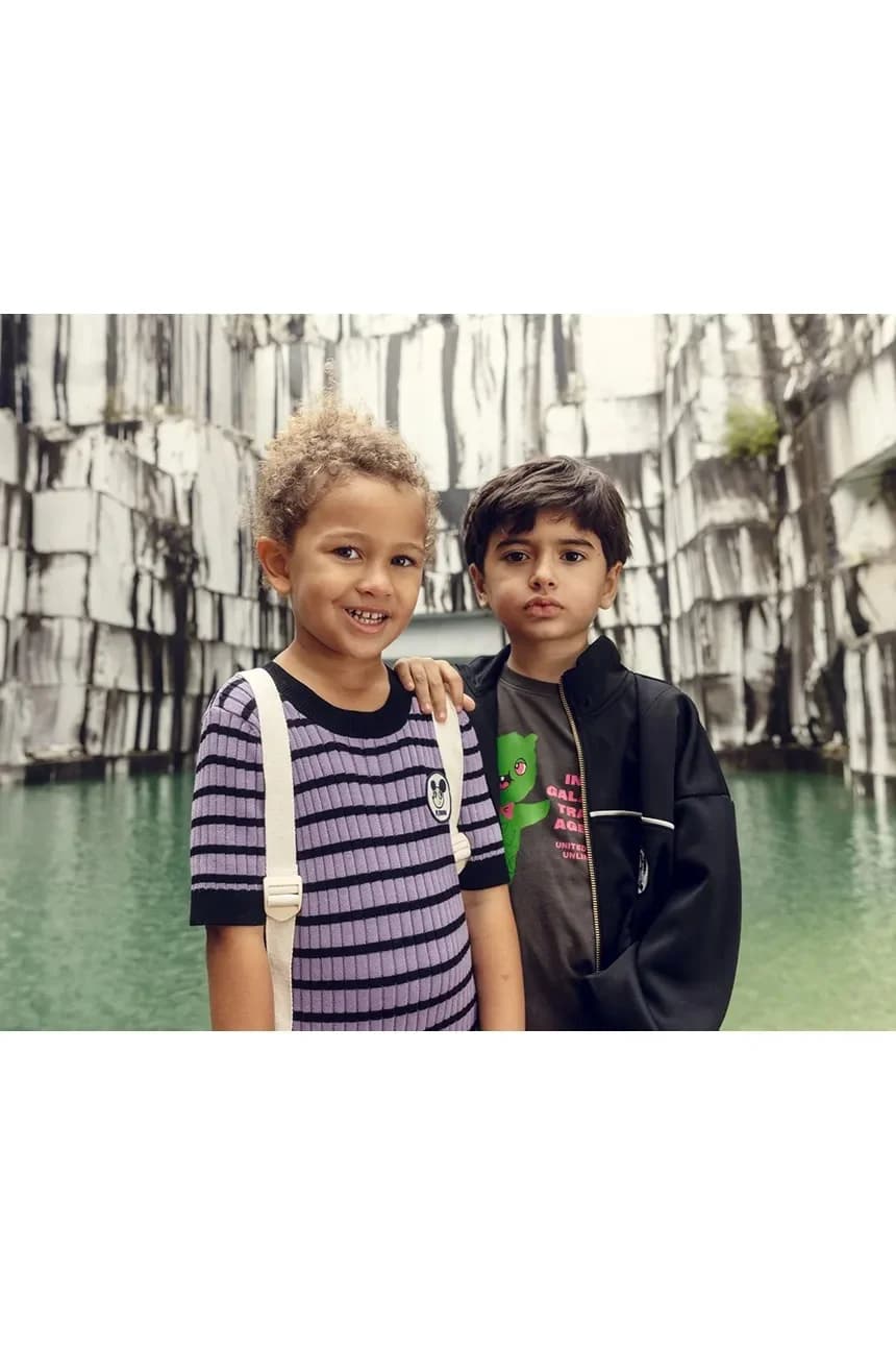 Детский хлопковый лонгслив Туристическое агентство Alien - фото 6