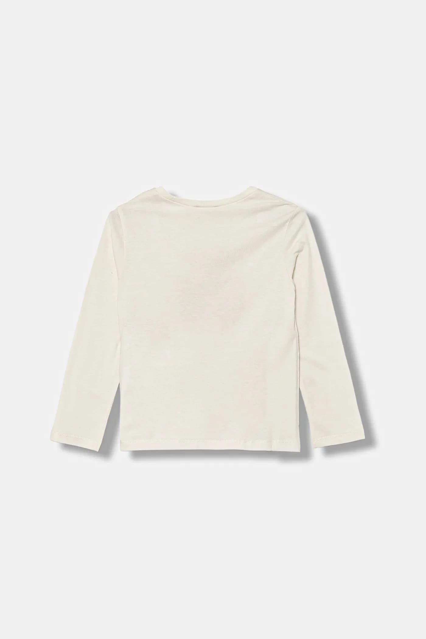 Детская хлопковая рубашка с длинным рукавом - фото 2