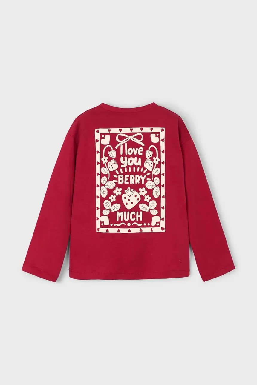 Детская хлопковая рубашка с длинным рукавом - фото 3