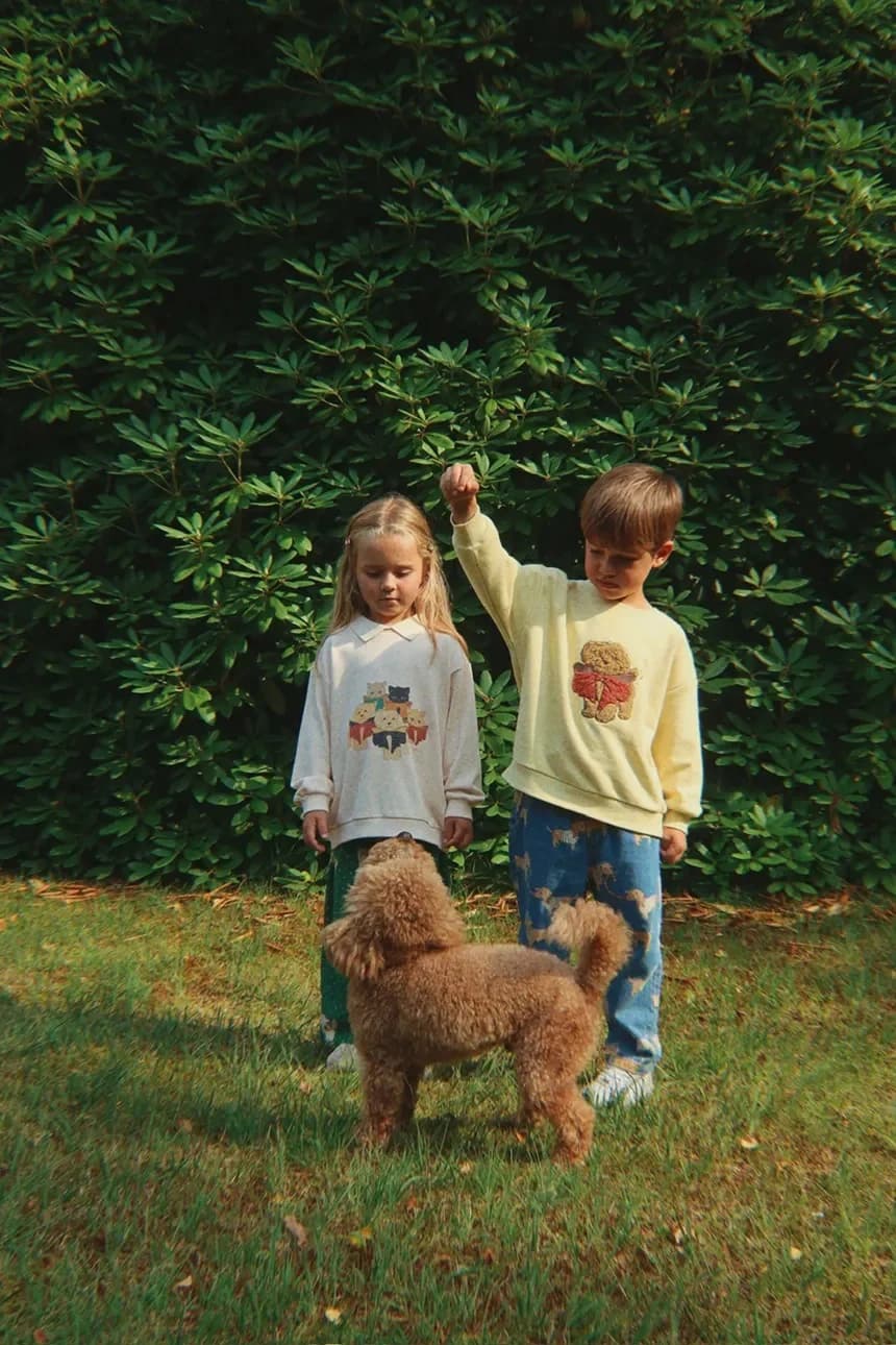 Детская хлопковая рубашка с лонгсливом SPOTTY LS POLO GOTS - фото 6