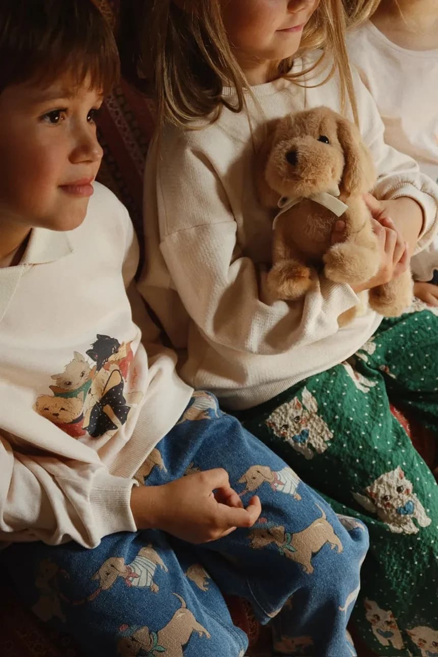 Детская хлопковая рубашка с лонгсливом SPOTTY LS POLO GOTS - фото 8