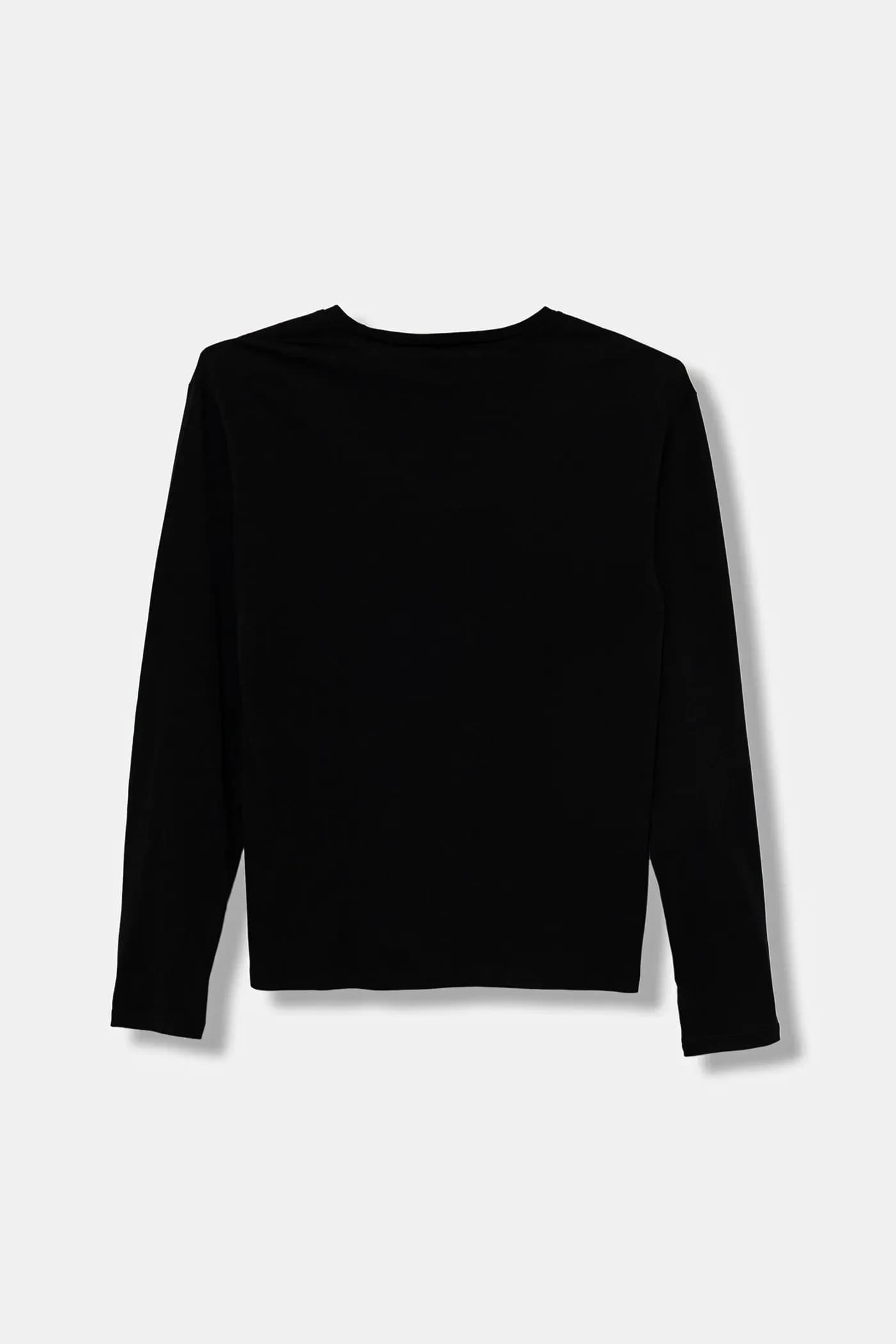 Детская хлопковая рубашка с длинным рукавом - фото 2