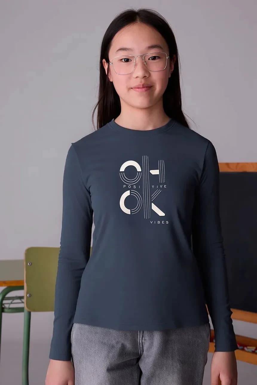 Детский лонгслив