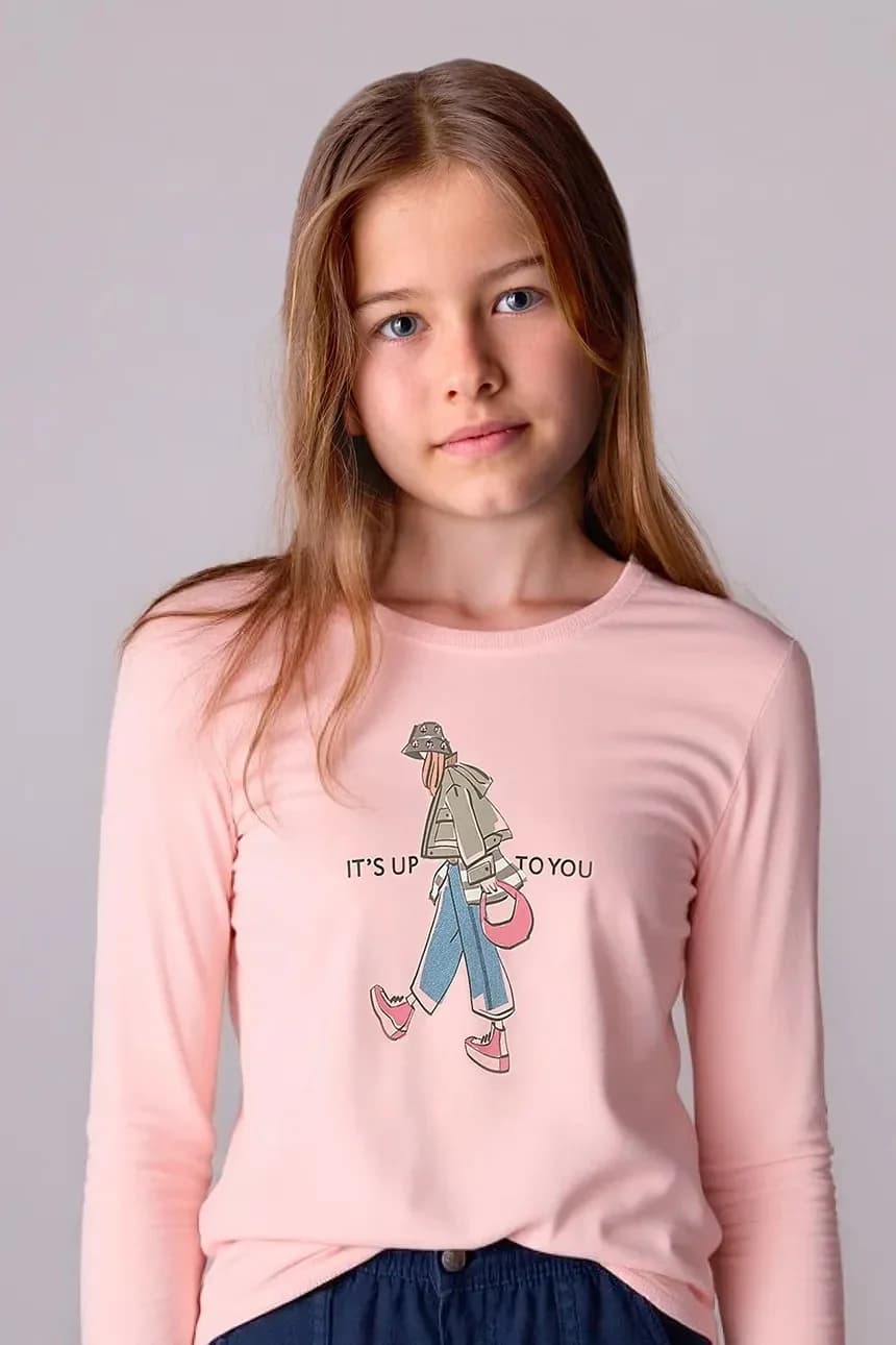 Детский лонгслив