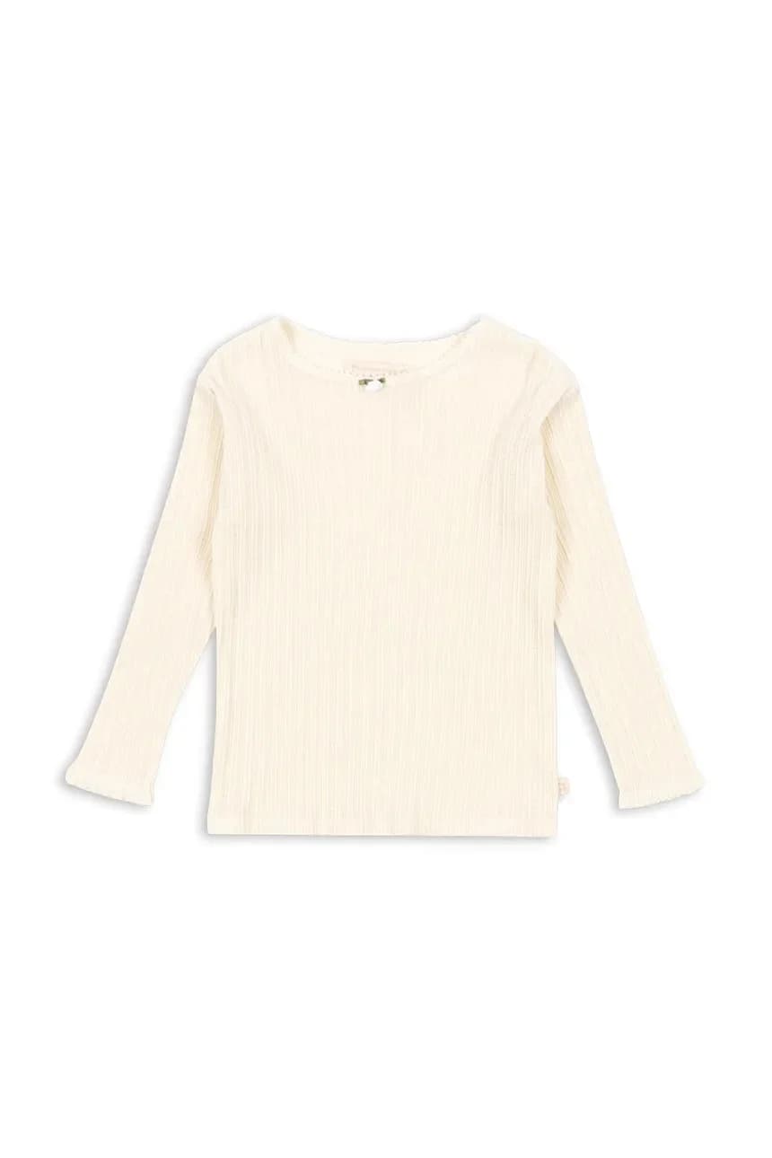 Детская хлопковая рубашка с длинными рукавами PAPIN BLOUSE GOTS