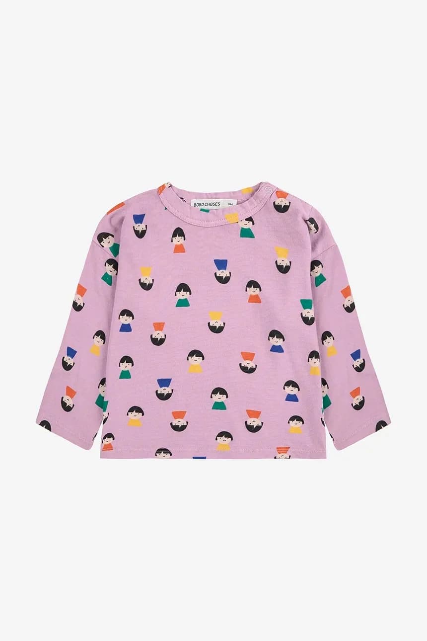 Детская хлопковая футболка с длинными рукавами Game Pawns