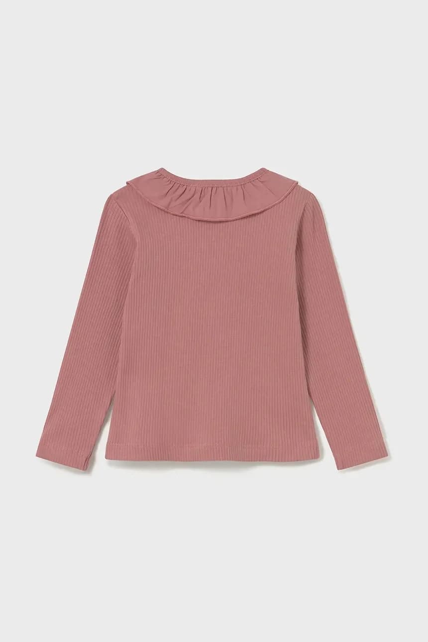 Детская хлопковая рубашка с длинным рукавом - фото 2