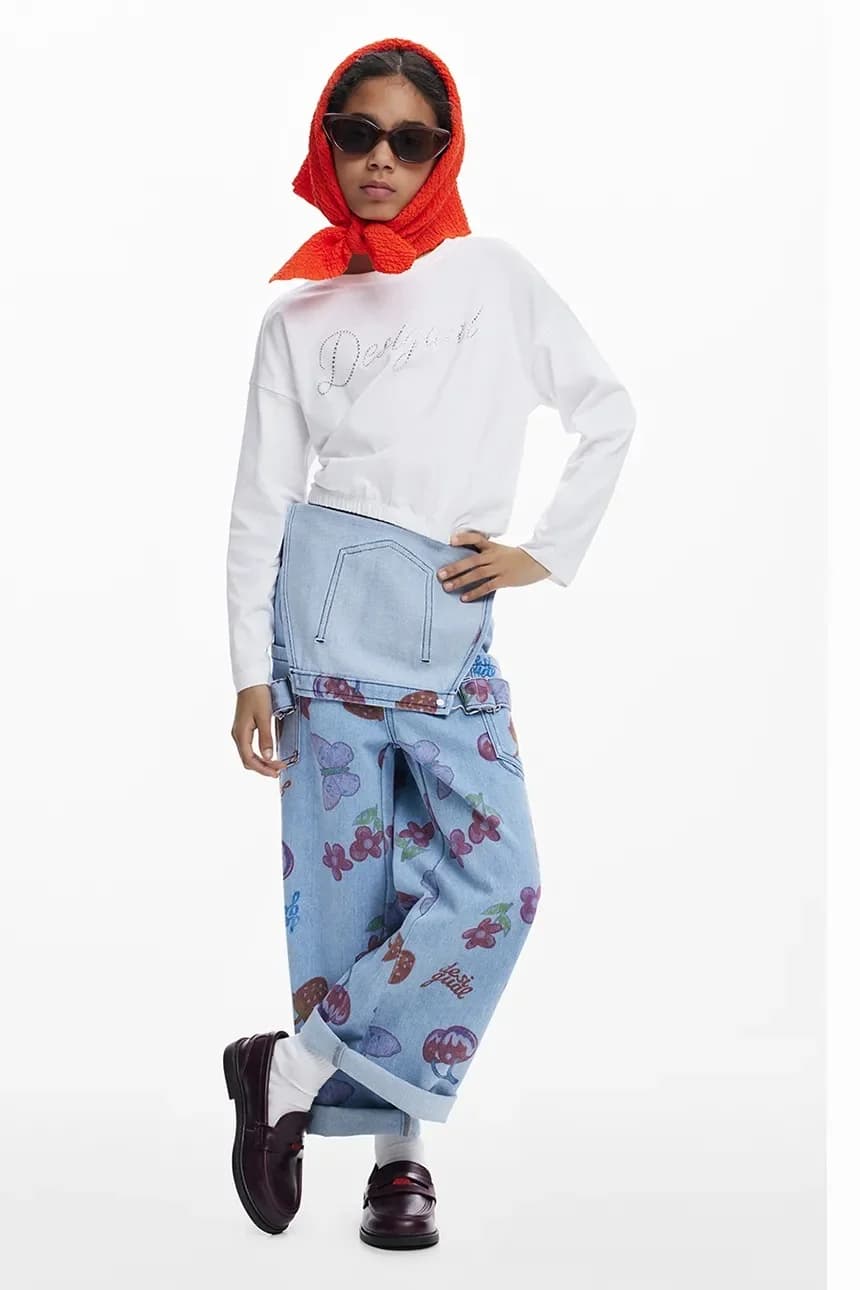 Детская хлопковая рубашка с длинным рукавом - фото 5